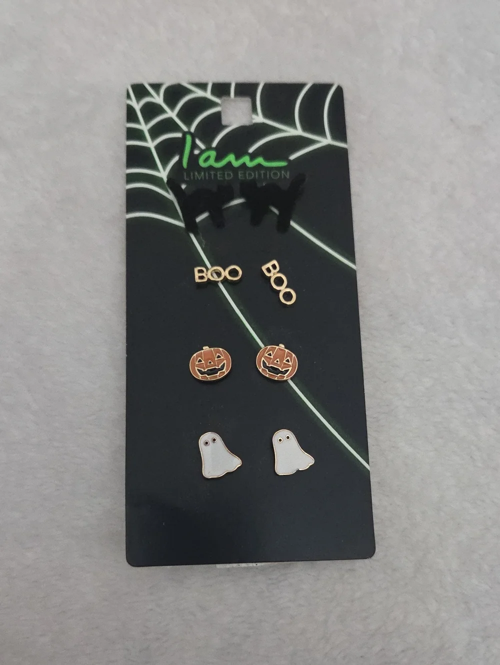 I Am Halloween Earring Set